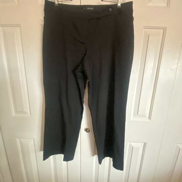 Lane Bryant Black Trousers/ Slacks/Work Pants - Picture 1 of 5